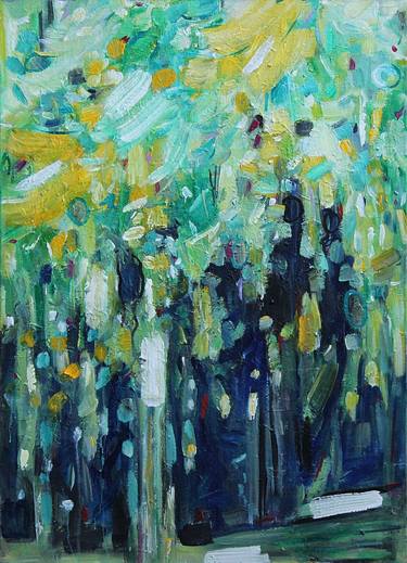 Print of Abstract Expressionism Nature Paintings by Geesien Postema
