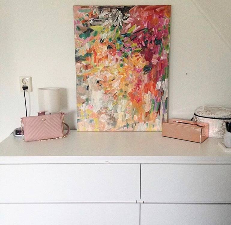 Original Abstract Painting by Geesien Postema