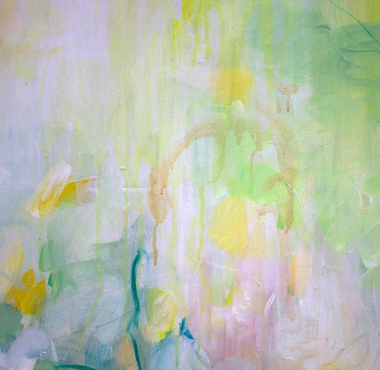 Original Abstract Expressionism Landscape Painting by Geesien Postema