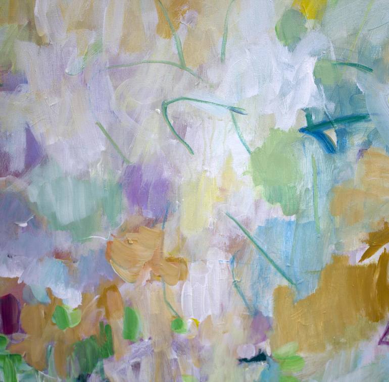 Original Abstract Expressionism Landscape Painting by Geesien Postema