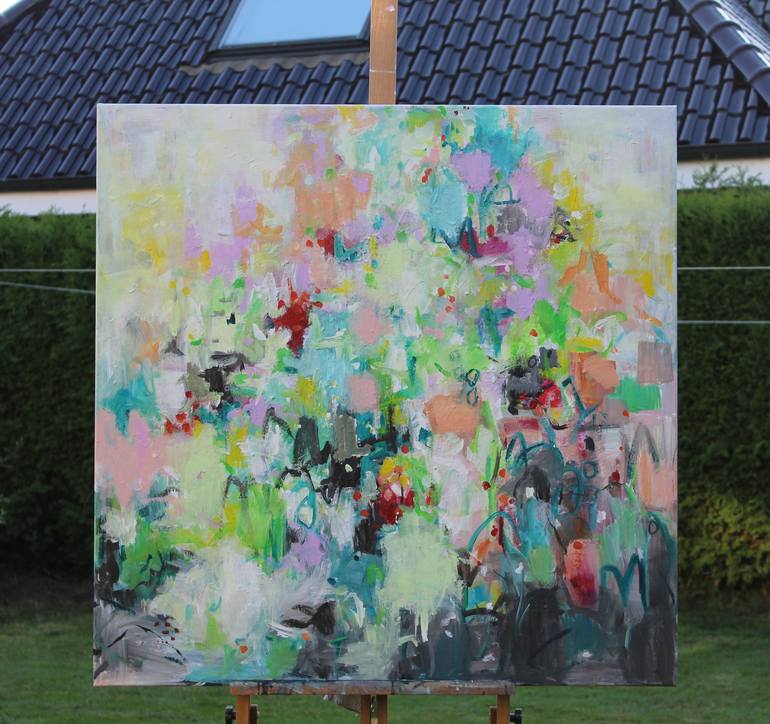 Original Abstract Painting by Geesien Postema