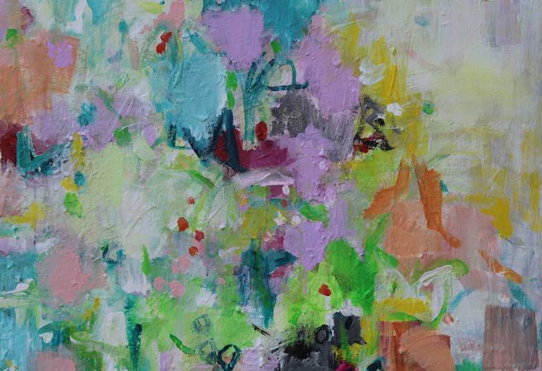 Original Abstract Expressionism Abstract Painting by Geesien Postema