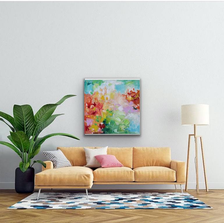 Original Abstract Painting by Geesien Postema