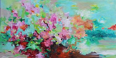 Print of Abstract Expressionism Garden Paintings by Geesien Postema