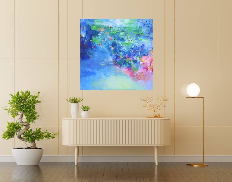 Original Abstract Nature Painting by Geesien Postema