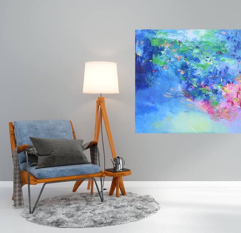 Original Abstract Nature Painting by Geesien Postema