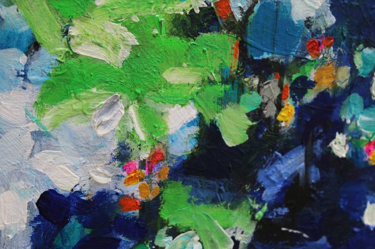 Original Abstract Expressionism Abstract Painting by Geesien Postema