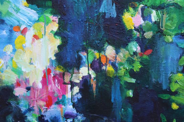 Original Abstract Expressionism Abstract Painting by Geesien Postema