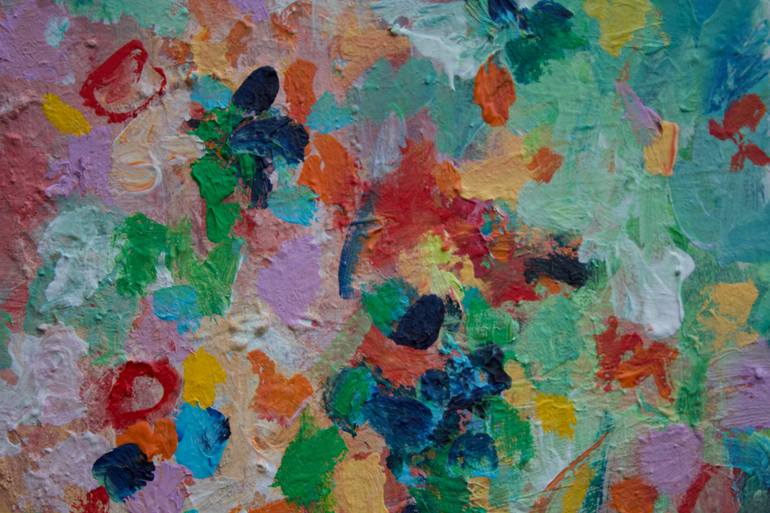 Original Abstract Expressionism Nature Painting by Geesien Postema