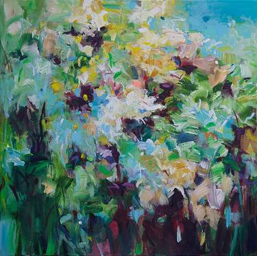 Original Expressionism Botanic Paintings by Geesien Postema