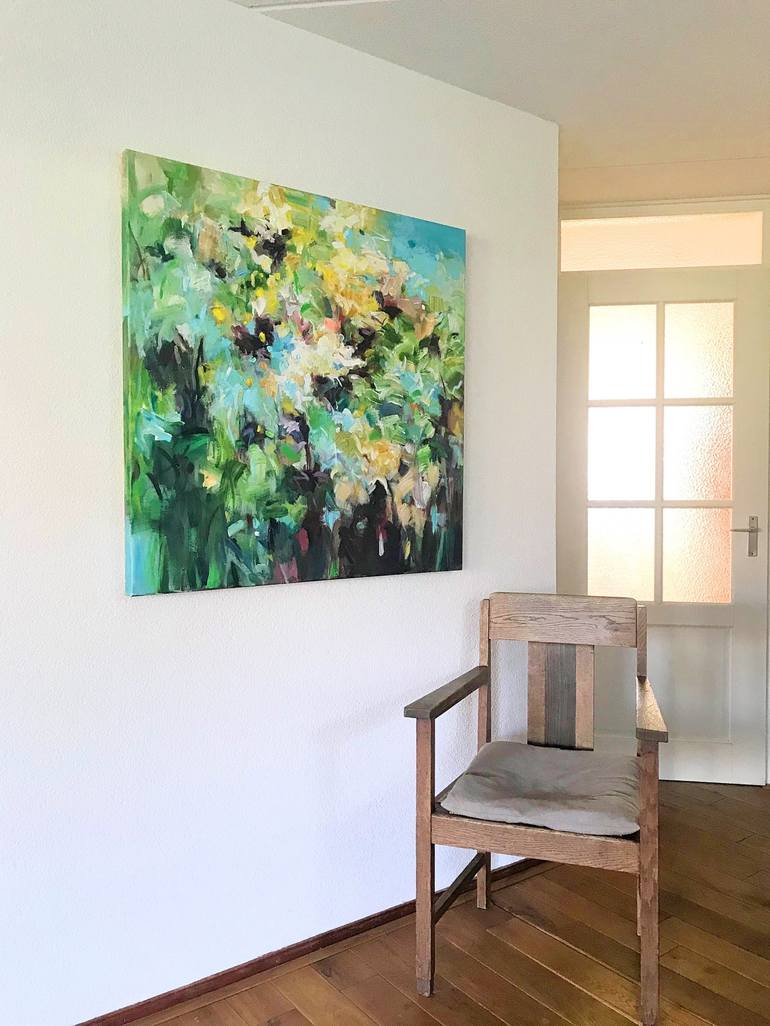 Original Expressionism Botanic Painting by Geesien Postema