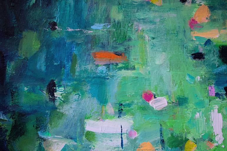 Original Abstract Expressionism Water Painting by Geesien Postema