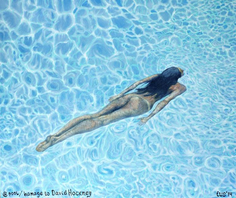 @pool/homage to David Hockney