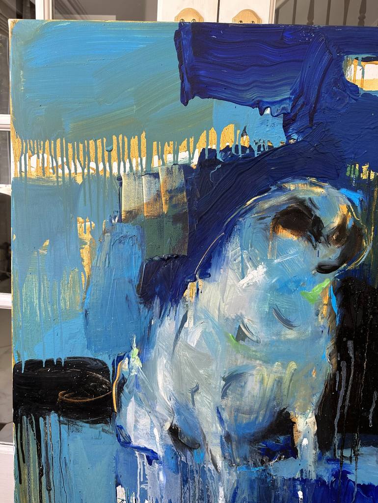 Original Abstract Women Painting by Iryna Yermolova