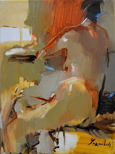 Original Nude Painting by Iryna Yermolova