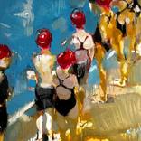 Swimming lesson (5) by Iryna Yermolova