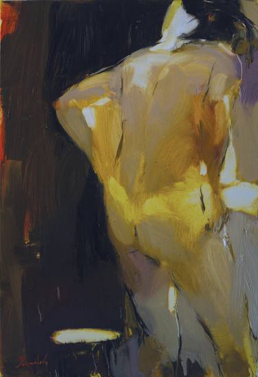 Original Expressionism Nude Paintings by Iryna Yermolova