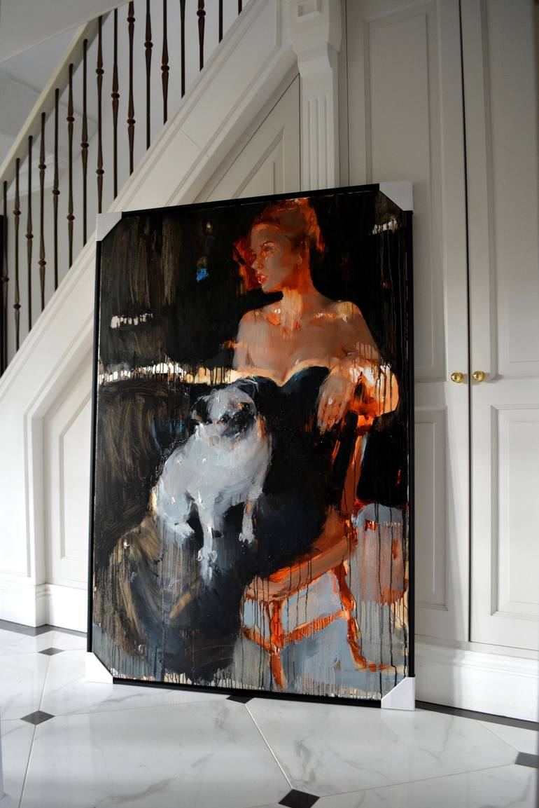 Original Portrait Painting by Iryna Yermolova