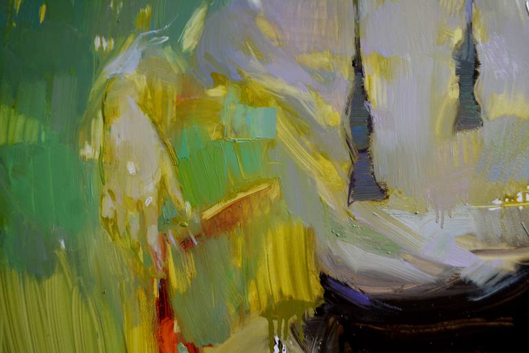 Original Men Painting by Iryna Yermolova