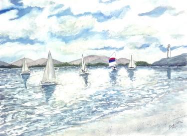 Original Boat Paintings by Derek McCrea