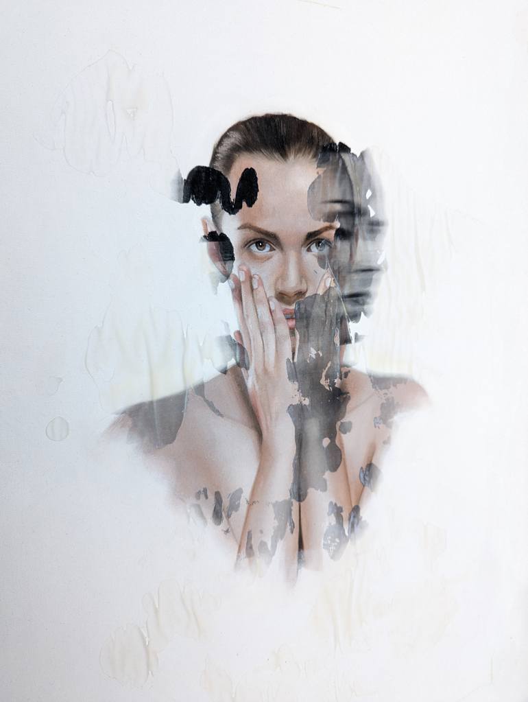 Original Contemporary Body Painting by Raúl Lara