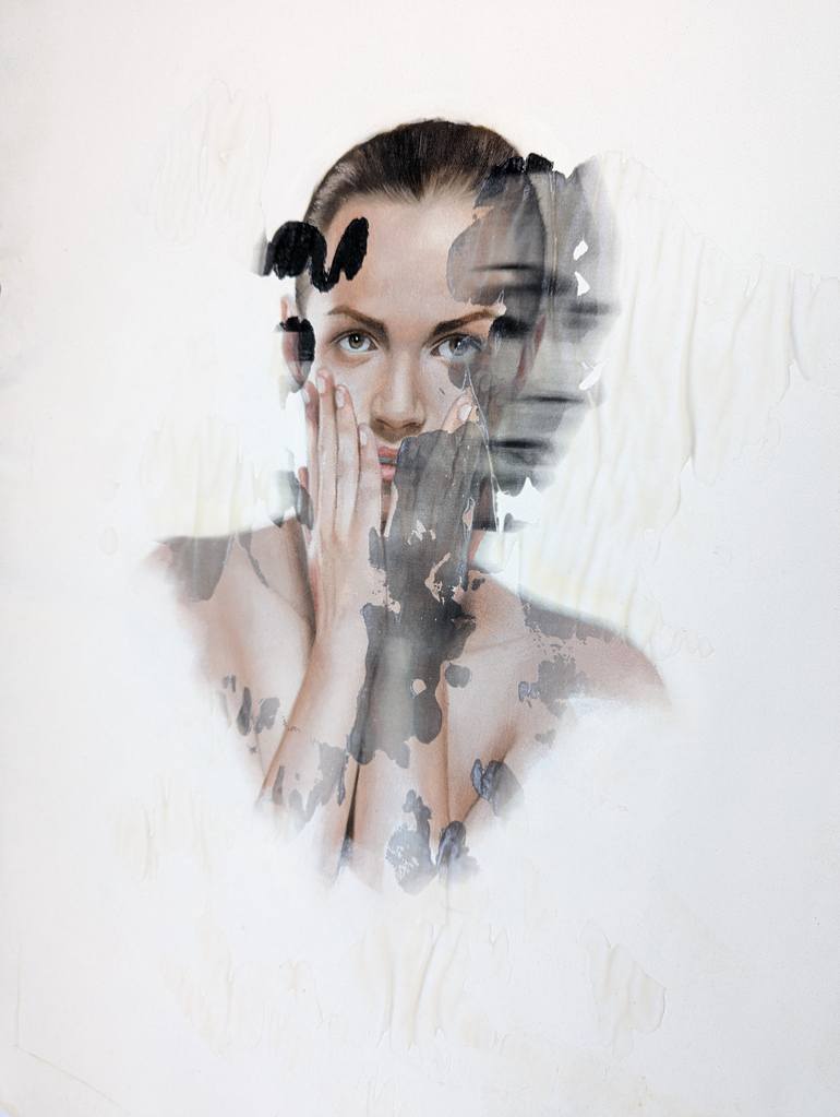 Original Contemporary Body Painting by Raúl Lara