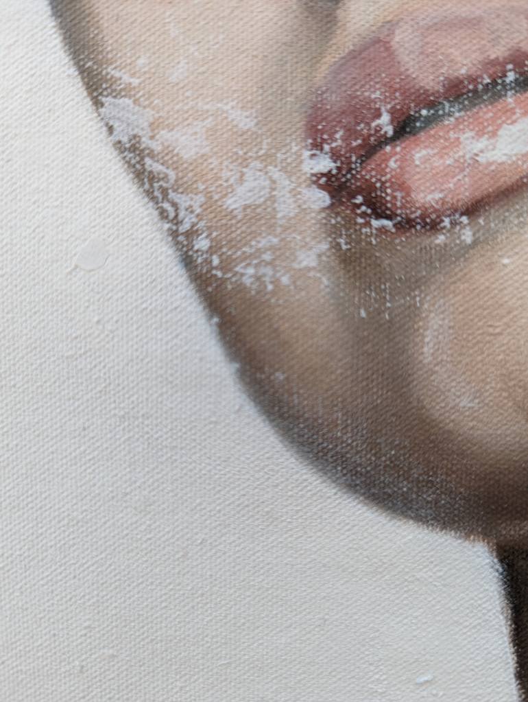 Original Figurative Body Painting by Raúl Lara