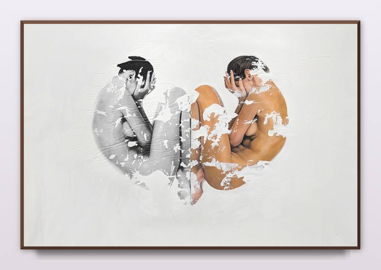 Original Figurative Nude Painting by Raúl Lara