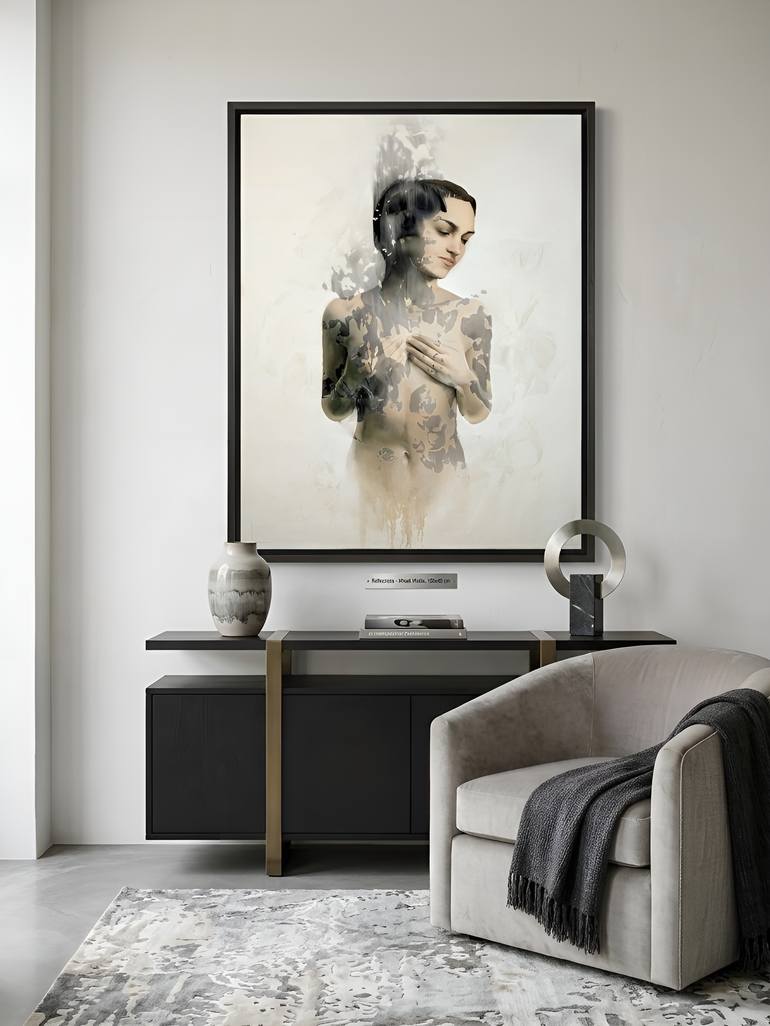 Original Figurative Body Painting by Raúl Lara