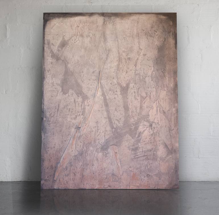 Original Abstract Painting by Raúl Lara