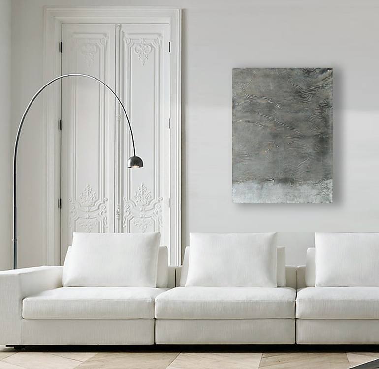 Original Abstract Painting by Raúl Lara