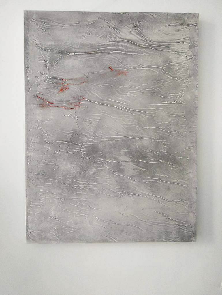 Original Abstract Painting by Raúl Lara