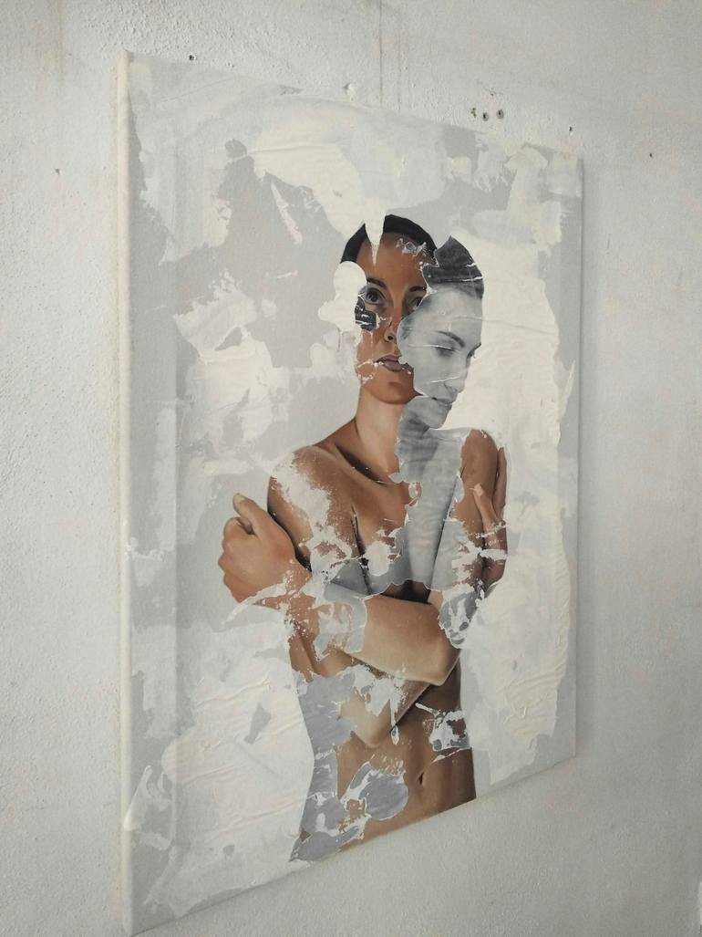 Original Figurative Women Painting by Raúl Lara