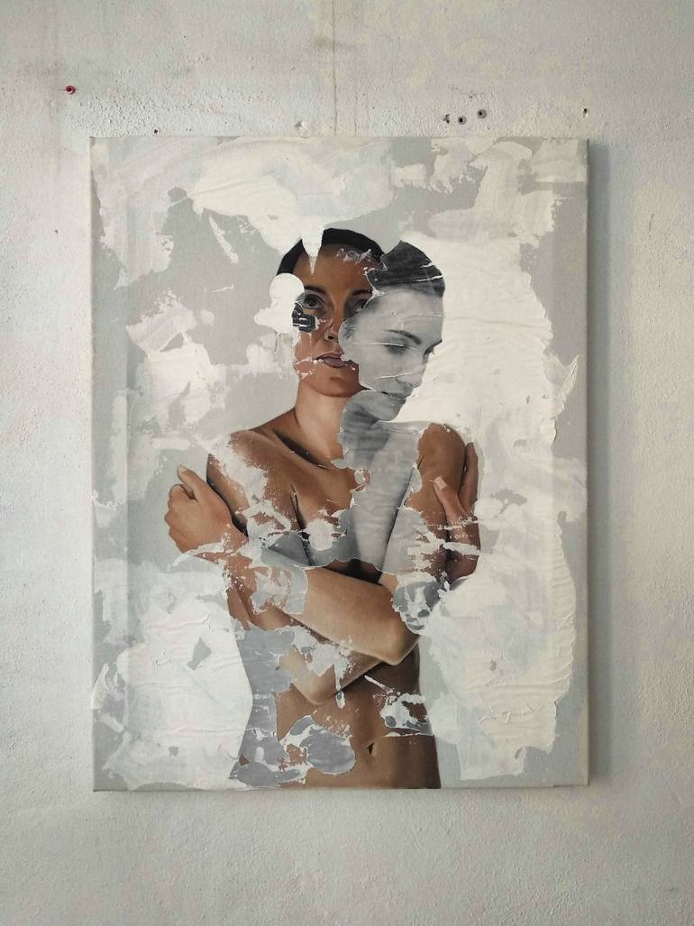 Original Figurative Women Painting by Raúl Lara