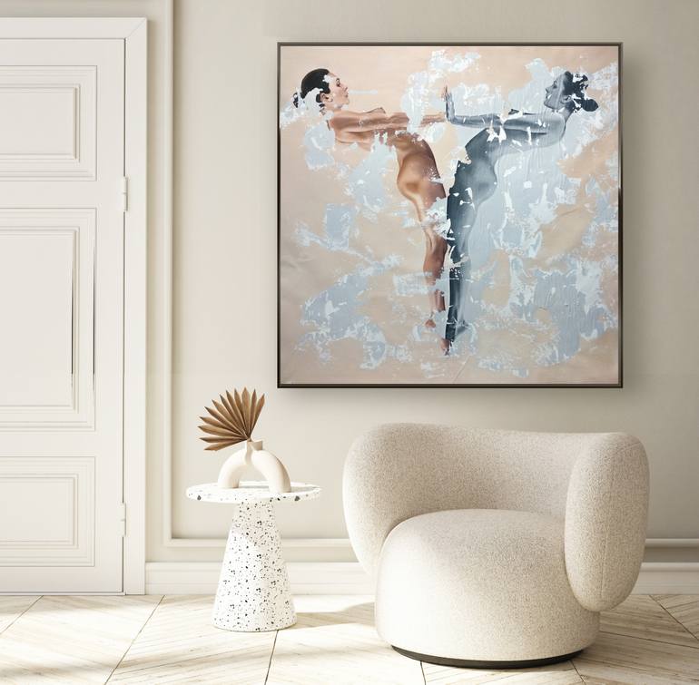 Original Figurative Women Painting by Raúl Lara