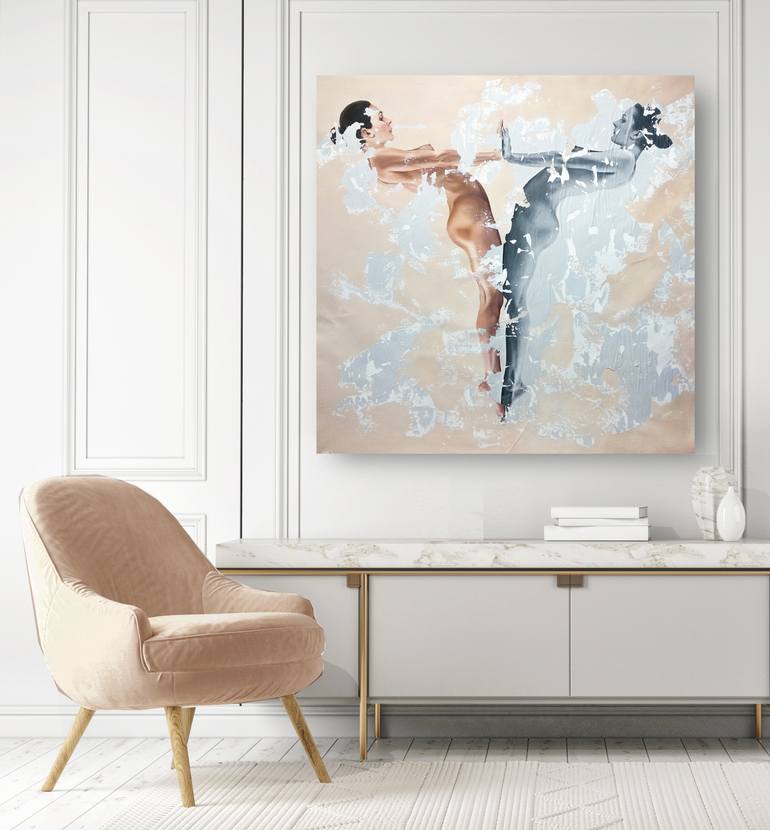 Original Figurative Women Painting by Raúl Lara