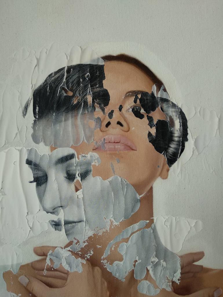 Original Figurative Women Painting by Raúl Lara