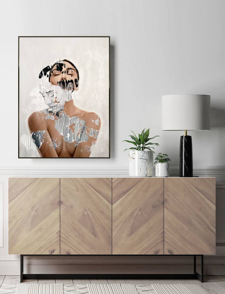 Original Figurative Body Painting by Raúl Lara