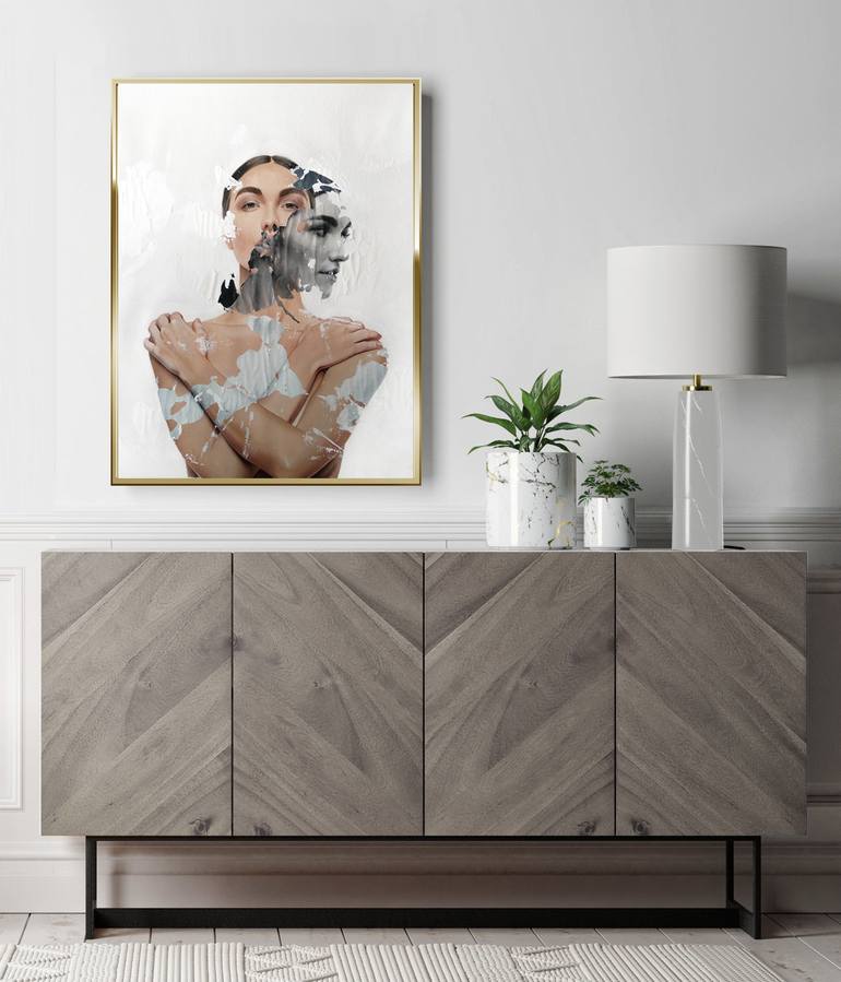 Original Figurative Body Painting by Raúl Lara