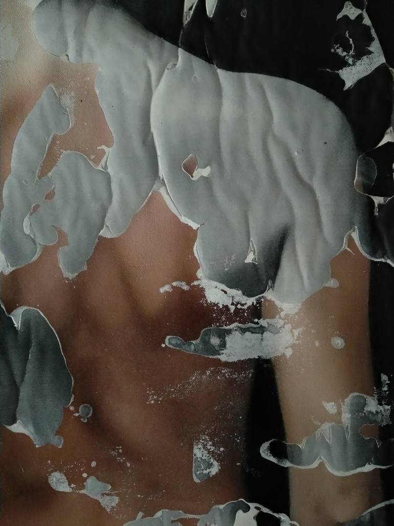 Original Figurative Body Painting by Raúl Lara