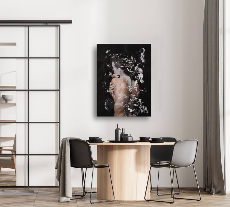 Original Figurative Women Painting by Raúl Lara