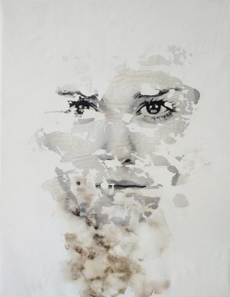 Original Figurative People Painting by Raúl Lara