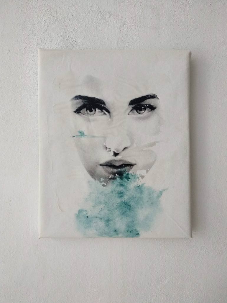 Original Figurative People Painting by Raúl Lara