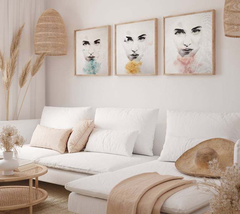 Original Figurative People Painting by Raúl Lara
