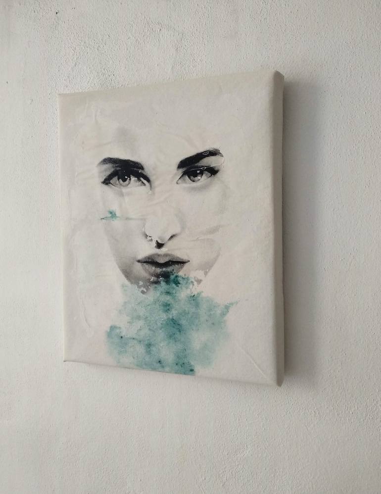 Original Figurative People Painting by Raúl Lara