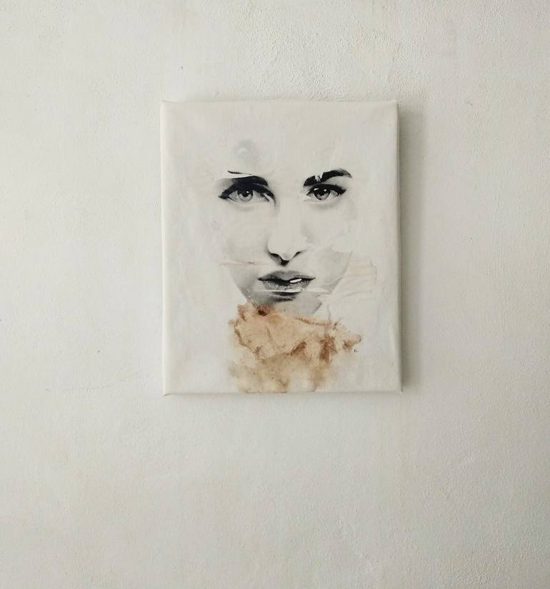 Original Fine Art Portrait Painting by Raúl Lara