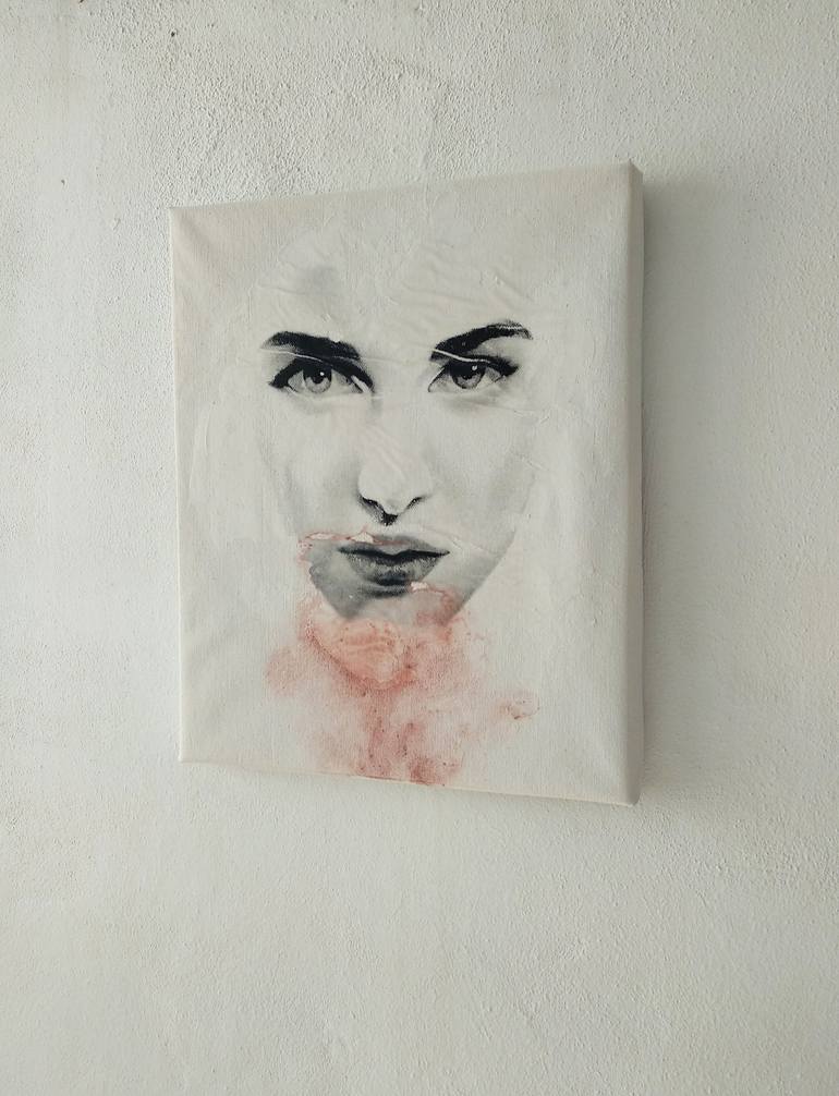 Original Fine Art Portrait Painting by Raúl Lara