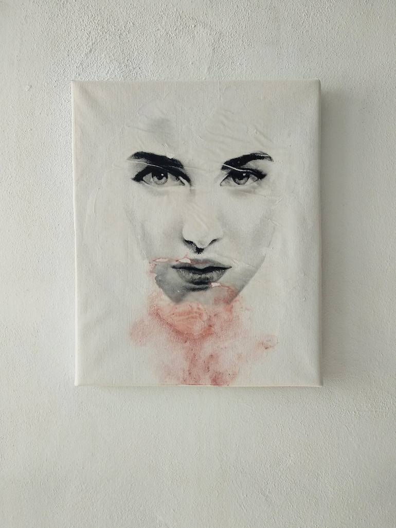 Original Portrait Painting by Raúl Lara