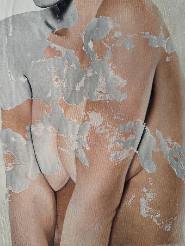 Original Figurative Body Painting by Raúl Lara