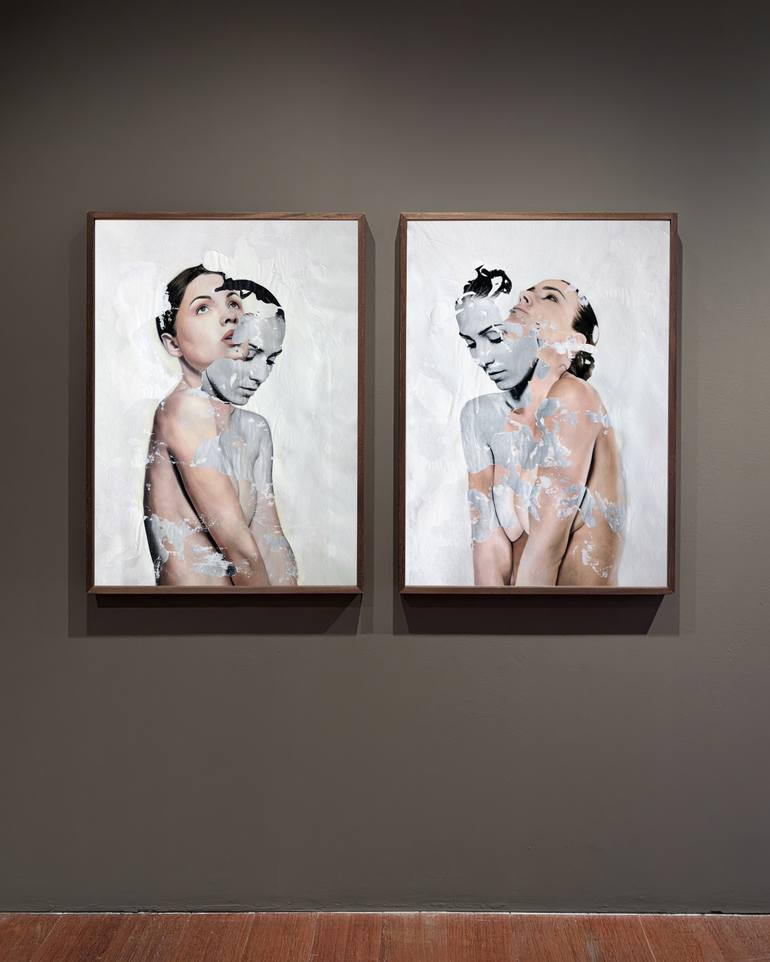 Original Figurative Body Painting by Raúl Lara